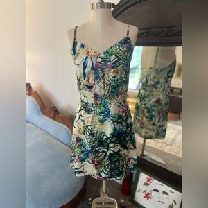 Vintage Havana Boho Strap Dress Size Medium